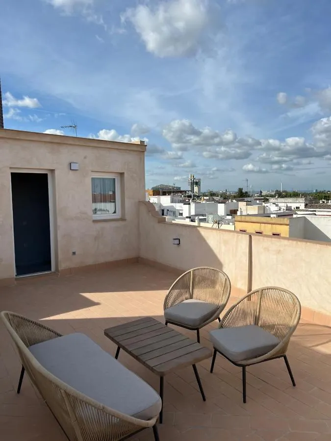 Casa De La Columna, Triana Apartman Sevilla Spanyolország